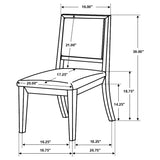 Louise Rectangular Extension Leaf Dining Set