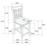 Lavon Oval Counter Height Dining Set