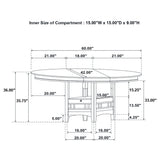 Lavon Oval Counter Height Dining Set