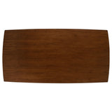 Malone Rectangular Dining Table Set Dark Walnut
