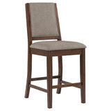 Patterson Counter Height Dining Set Mango Oak