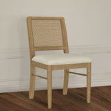 Arini Rattan Cane Dining Side Chair (Set of 2)