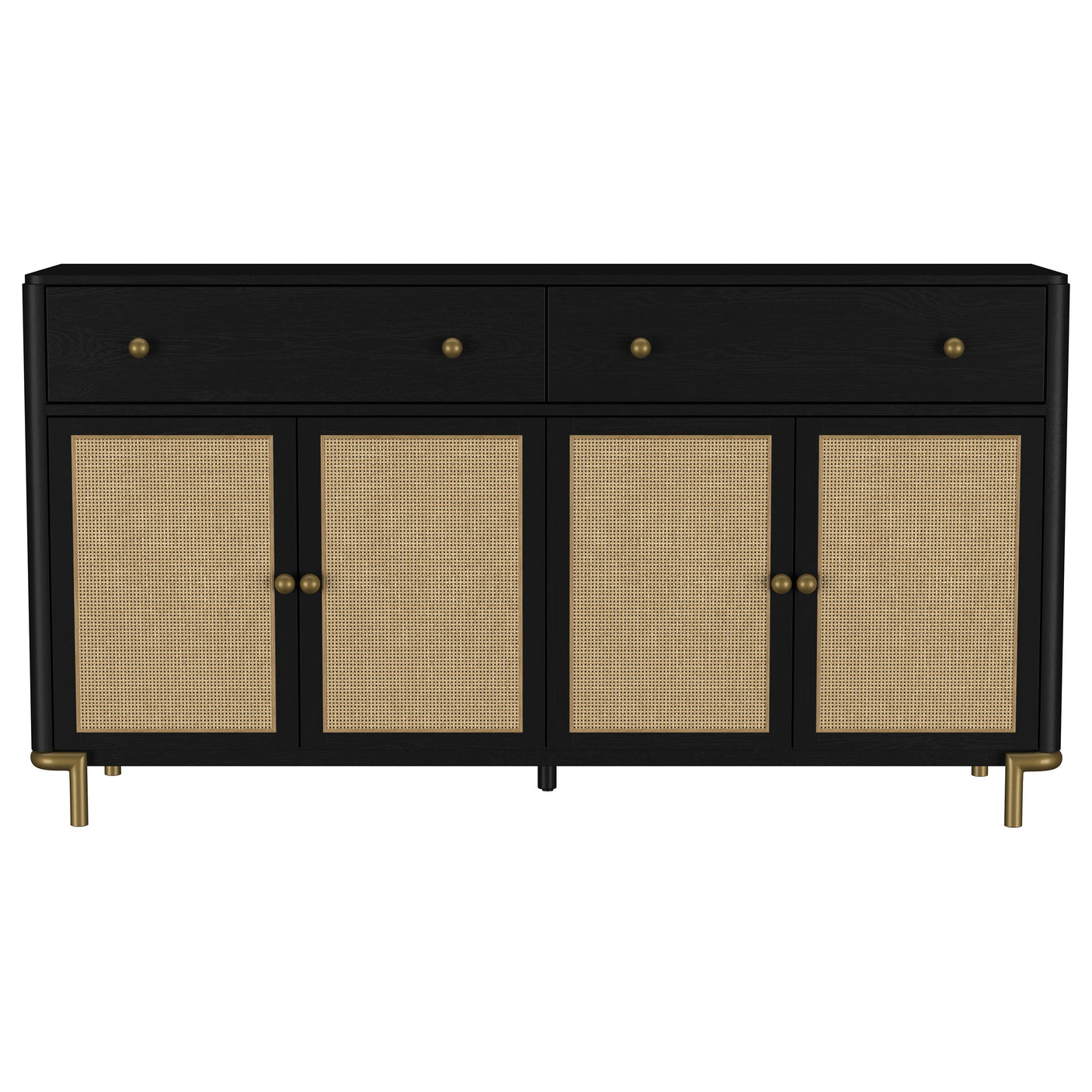 Arini 2-drawer Cane Door Dining Sideboard Server