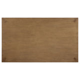 Bruner 72-inch Rectangular Dining Set Natural Brown