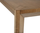 Bruner 72-inch Rectangular Dining Set Natural Brown