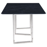 Desden 79-inch Rectangular Sintered Stone Dining Table Grey