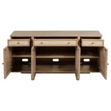 Kailani Rectangular Wood Dining Table Set Beige Oak