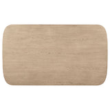 Kailani Wood Counter Height Dining Set Beige Oak
