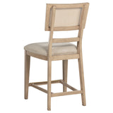 Kailani Wood Counter Height Dining Set Beige Oak