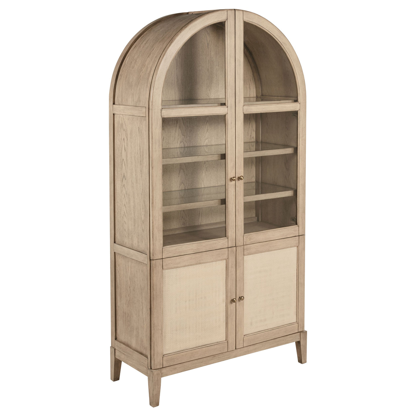 Kailani Wood Counter Height Dining Set Beige Oak