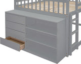 Hudson Full Over Full Bunk Bed w/ Storage