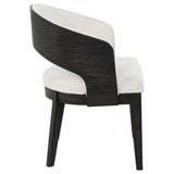 Leandro Round Dining Table Set Burnished