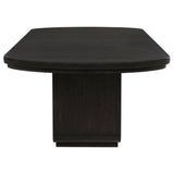 Leandro Rectangular Dining Table Set Burnished
