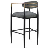 Tina Fabric Upholstered Bar Chair (Set of 2)