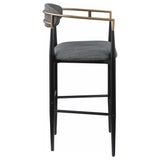Tina Fabric Upholstered Bar Chair (Set of 2)