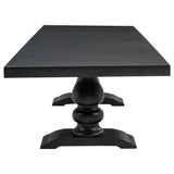 Phelps 9-piece Rectangular Dining Table Set Distressed Noir