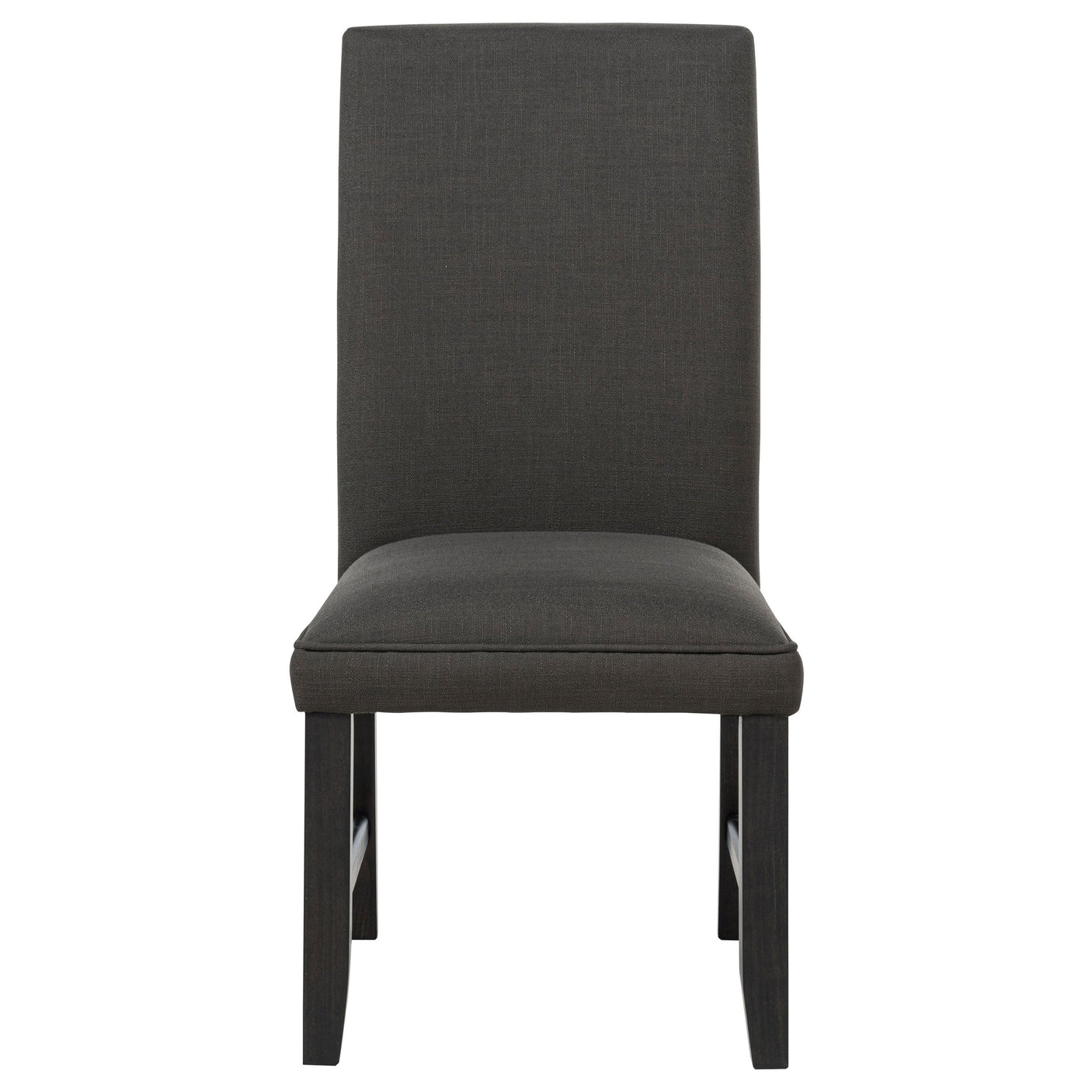 Berning Fabric Upholstered Parson Side Chair Salmon Orange (Set of 2)
