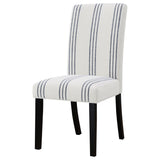 Herran Upholstered Dining Side Chair Beige (Set of 2)