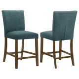 Paxton Upholstered Counter Height Dining Chair Green (Set of 2)