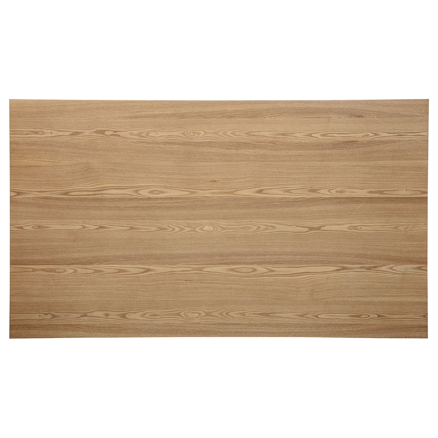 Andrews 66-inch Rectangular Dining Table Light Ash and White
