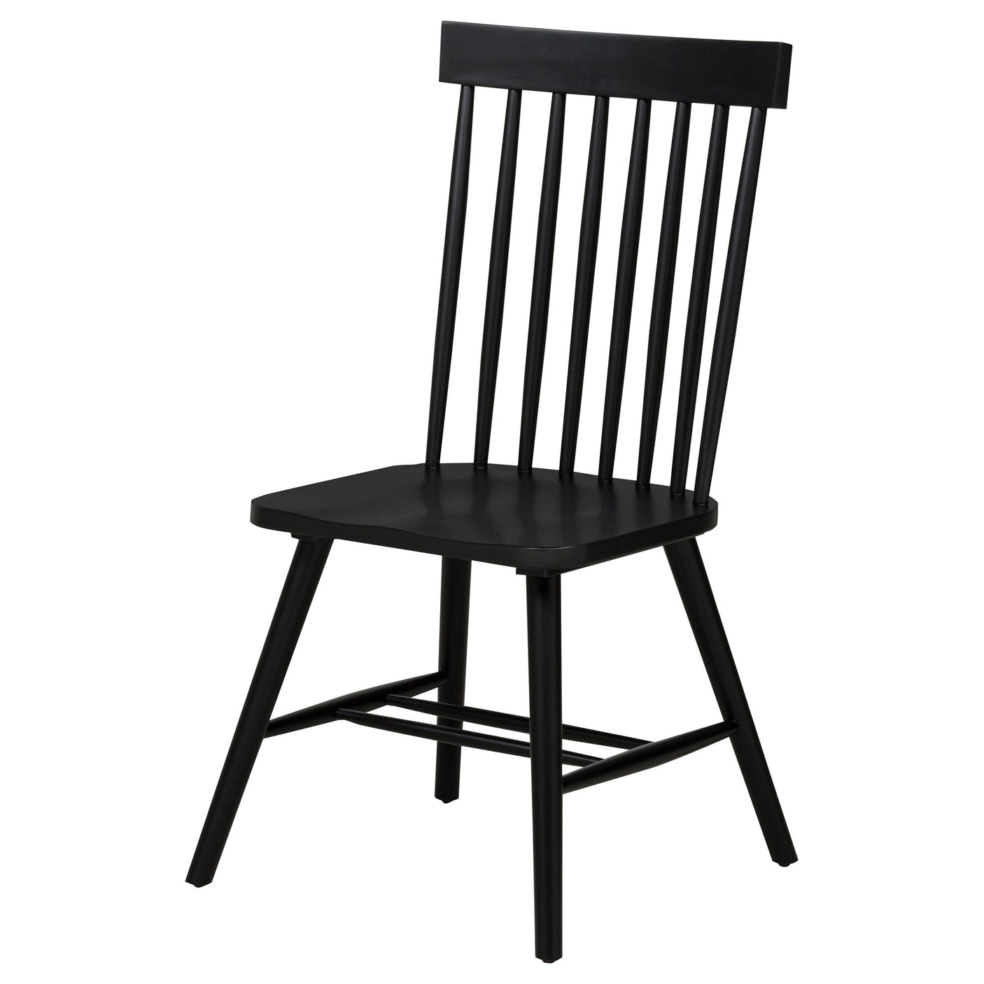Andrews Windsor Spindle Back Dining Side Chair (Set of 2)