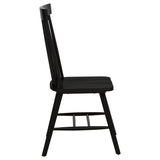 Andrews Windsor Spindle Back Dining Side Chair (Set of 2)