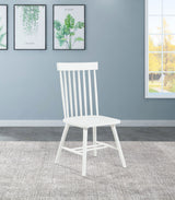 Andrews Windsor Spindle Back Dining Side Chair (Set of 2)