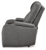 Schooner Rocks Power Recliner/Adjustable Headrest