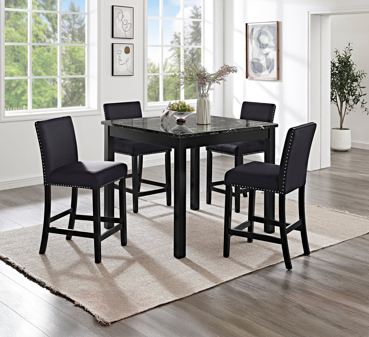 Lennon 5-Pk Counter Height Counter Height Dining Collection