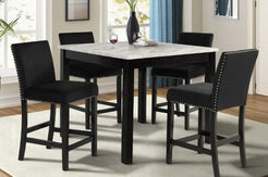 Lennon Table w/ 4 Black Chairs