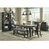 Tyler Creek Dining Set (Up to 6 Barstools)