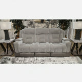 Ultimax Power Reclining Sofa with Adjustable Headrest