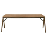 Randolph 79-inch Rectangular Dining Set Sheesham and Brown