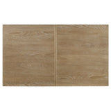 Adina 89-inch Extension Dining Table Distressed Light Brown