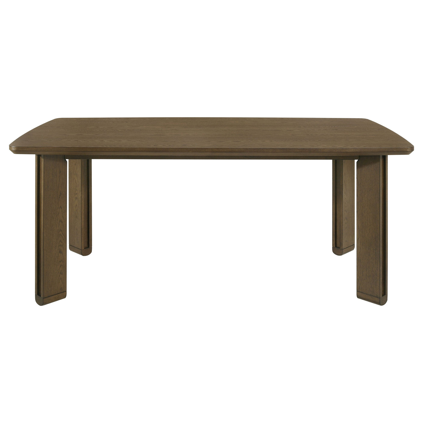 Ottowa Round Wood Dining Room Table Set Brown