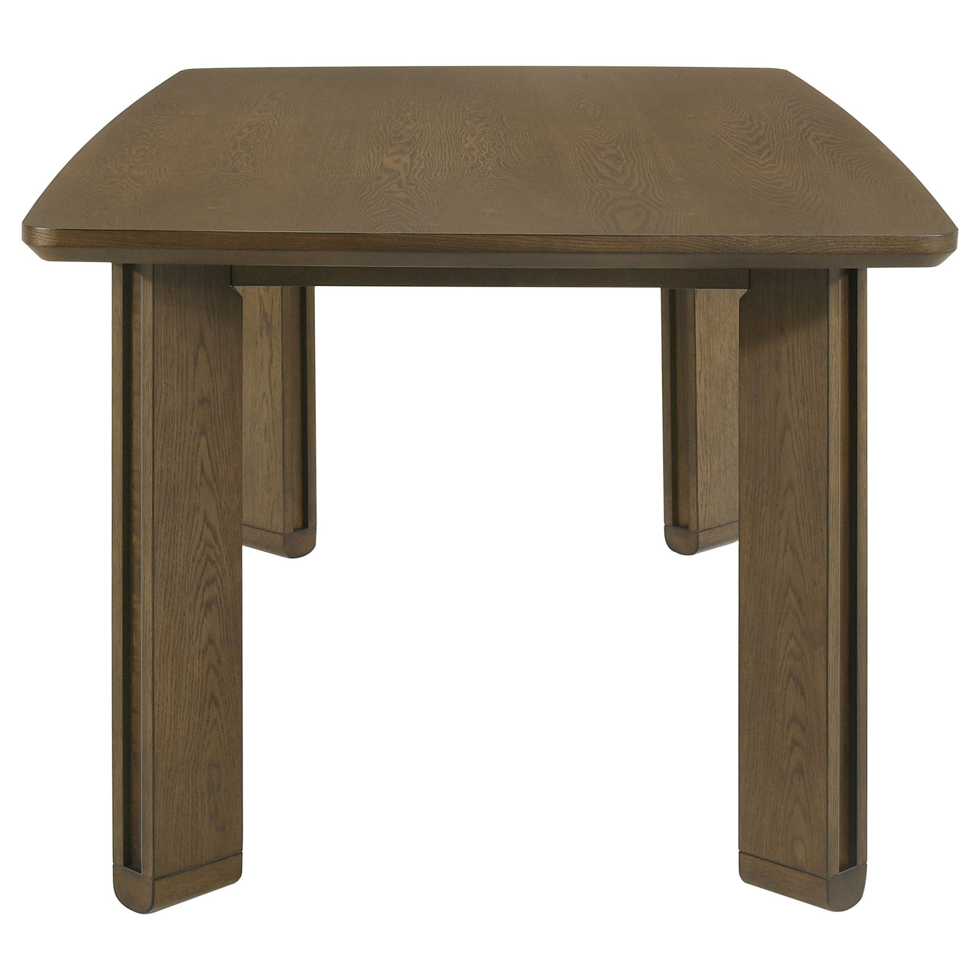 Ottowa Round Wood Dining Room Table Set Brown