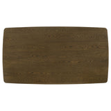 Ottowa Round Wood Dining Room Table Set Brown