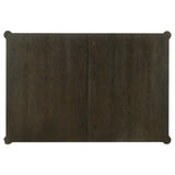 Reseda 81-inch Extension Leaf Dining Table Ash Brown