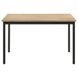Garza Rectangular 48-inch Dining Table Greige Oak