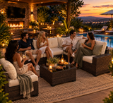 Dwight 8pc Patio Sectional