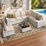 Dwight 8pc Patio Sectional