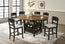 Oakly Counter Height Table w 4 Chairs
