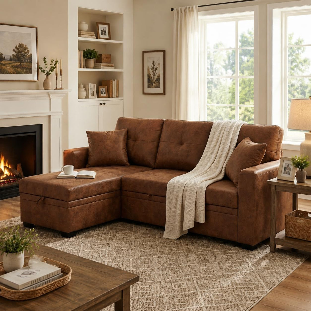 Camden Reversible Sleeper Sectional