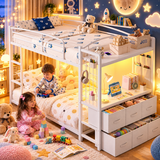 Starhaven Twin Over Twin Bunk Bed