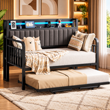 Aspen LED Daybed with Pop-Up Trundle