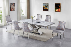 Anastasia Table w/ 6 Chairs