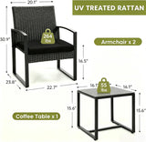 Cindy 3pc Bistro Set