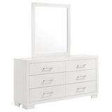 Jessica 6-Drawer Dresser with Mirror