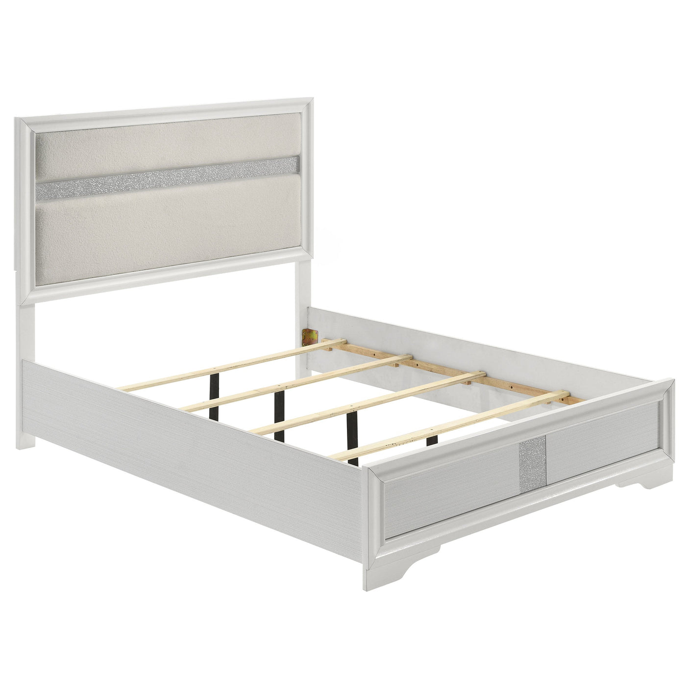 Miranda 54-Inch Upholstered Panel Bed