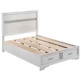 Miranda 51-Inch Wood Storage Panel Bed